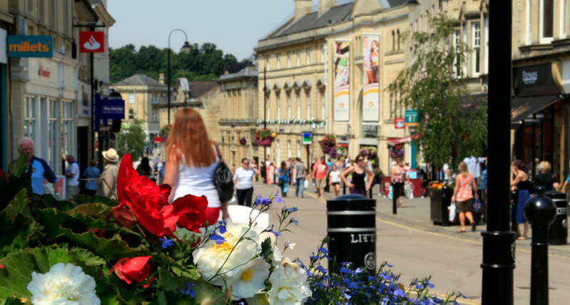 Chippenham High Street, Wiltshire